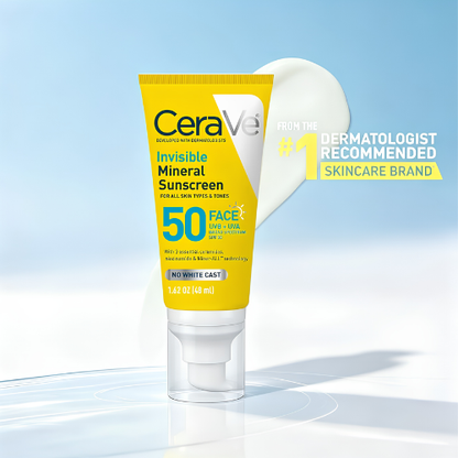 CeraVe Invisible Mineral Sunscreen