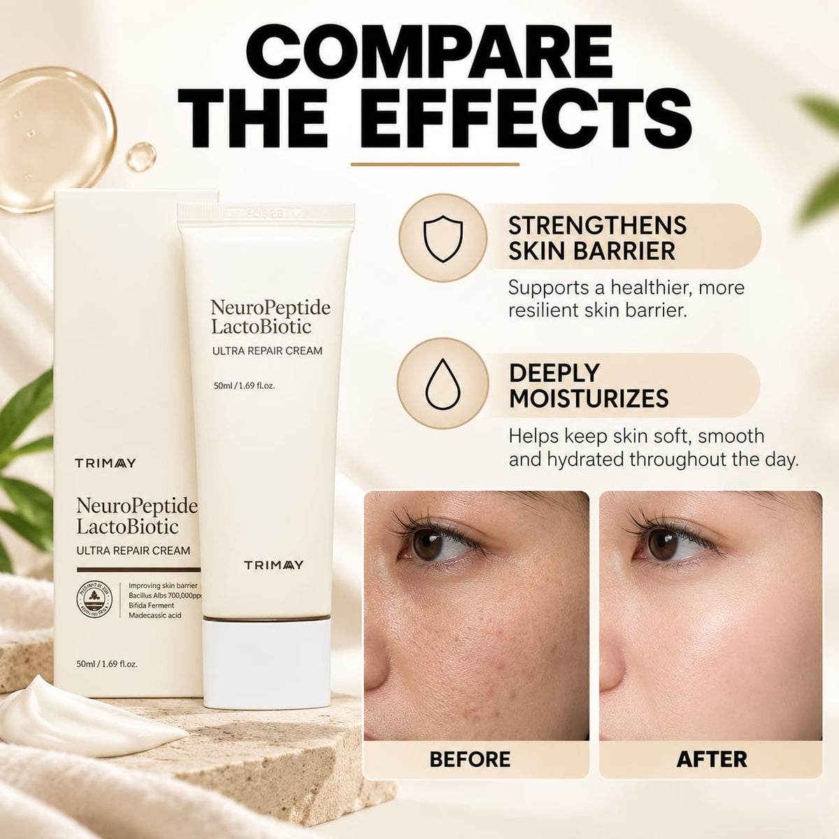 TRIMAY Neuropeptide Lactobiotic Ultra Repair Cream